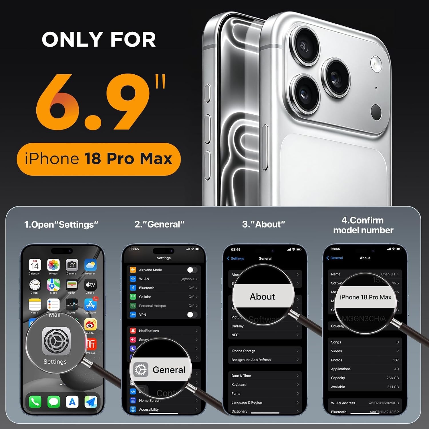 image:imageMiracase for iPhone 16 Pro Matte Series Case Magnetic OrangeDark Green