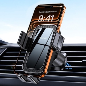 Miracase Car Phone Holder, 2025 Upgraded Stable Air Vent Mount, 360 Rotatable for iPhone Samsung Google(Black)