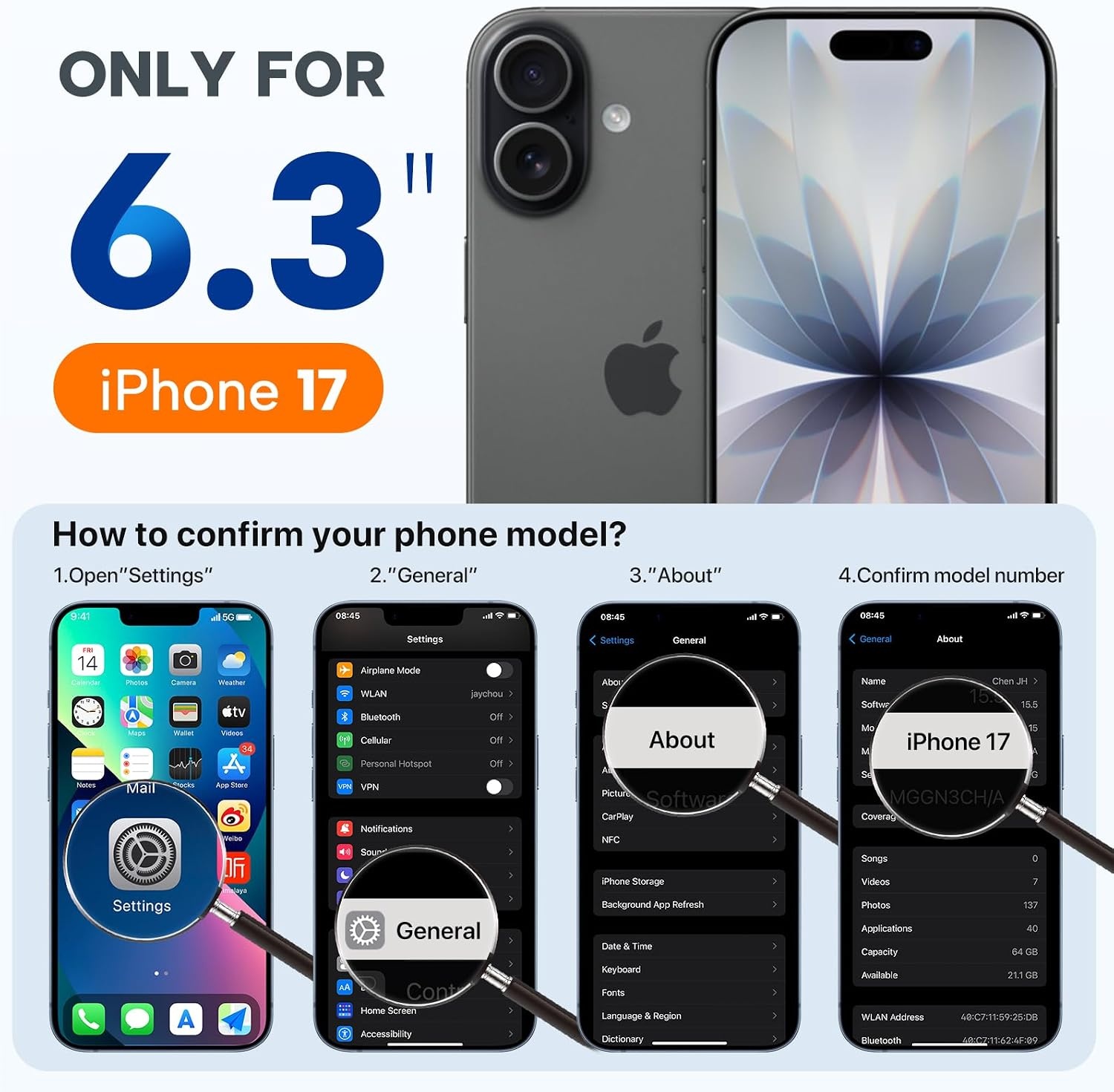 image:imageMiracase Silicone amp Magnetic for iPhone 17 Case Dark Purple
