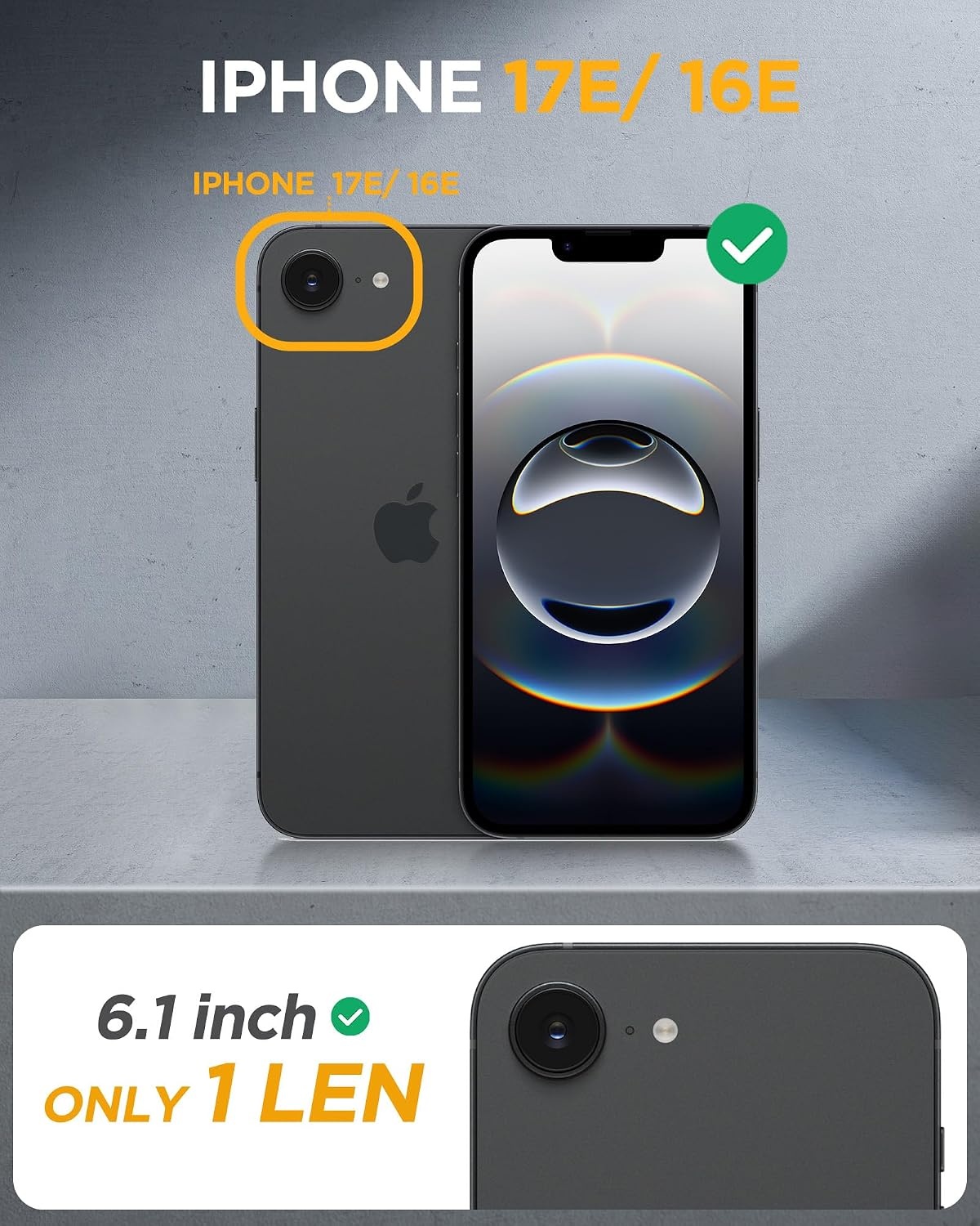 image:imageMiracase for iPhone 18 Pro Case with Privacy Screen Protector BlackBlack
