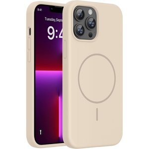 Miracase Silicone & Magnetic for iPhone 13 Pro Case, Sand
