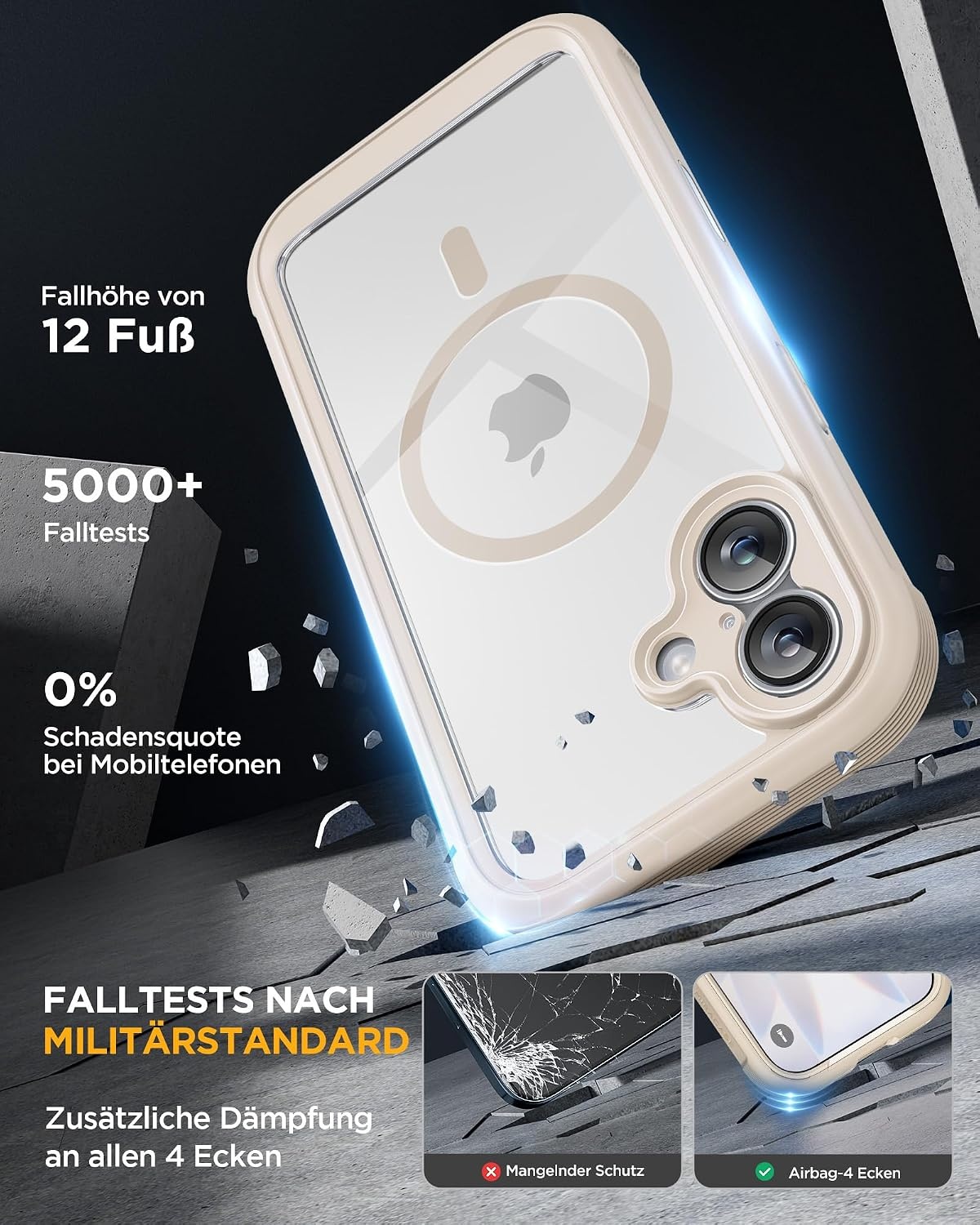 image:imageMiracase for iPhone SE Phone Case 3rd2nd Generation 2022 2020 FullBody with Builtin Glass Screen Protector Heavy Duty 360 Protective Shockproof Bumper Cover for iPhone 8SE BlackGold