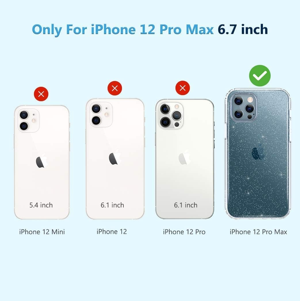 image:imageMiracase for iPhone SE Phone Case 3rd2nd Generation 2022 2020 FullBody with Builtin Glass Screen Protector Heavy Duty 360 Protective Shockproof Bumper Cover for iPhone 8SE BlackClear Glitter