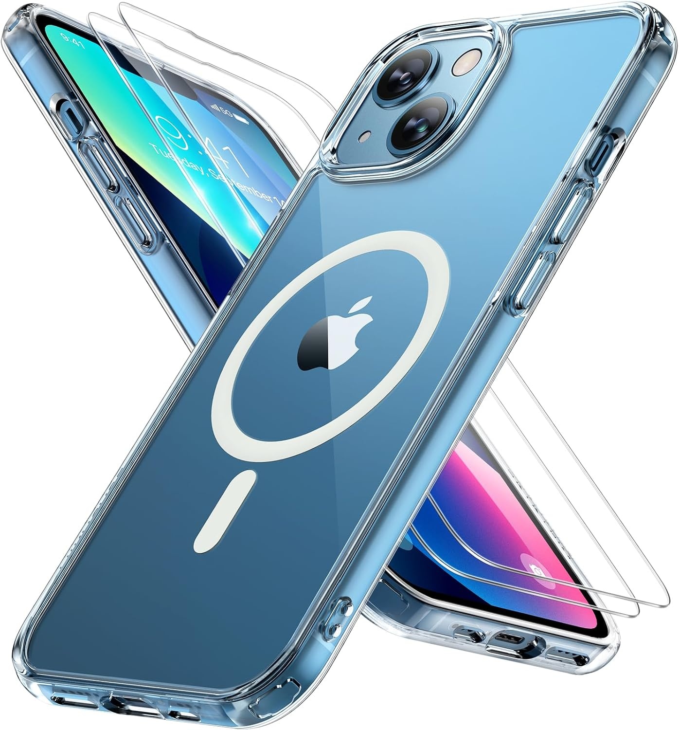 image:imageMiracase for iPhone 16 Pro Max Matte Series Case Magnetic LavenderClear