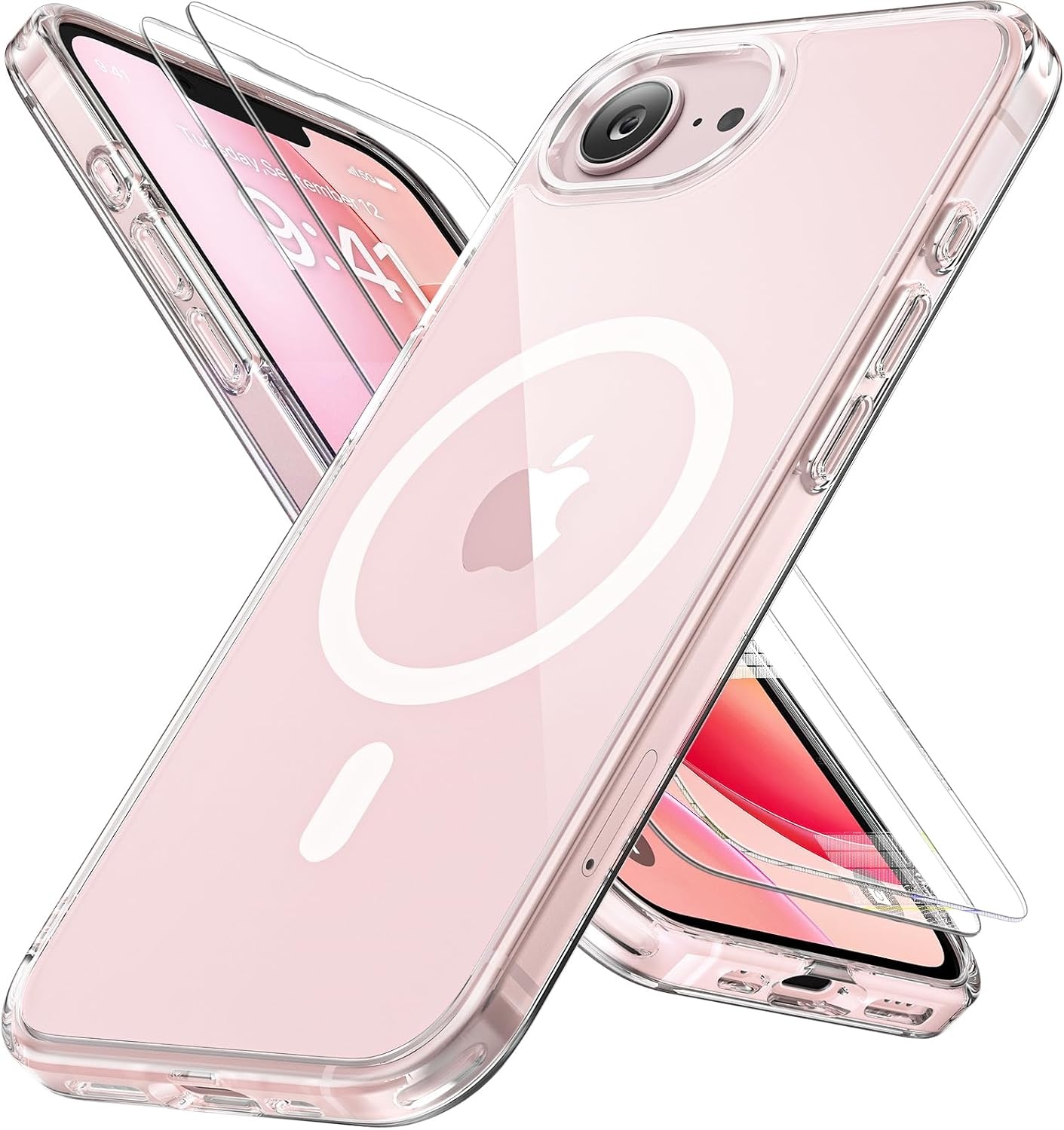 image:imageMiracase for iPhone 16 Pro Max Matte Series Case Magnetic LavenderClear