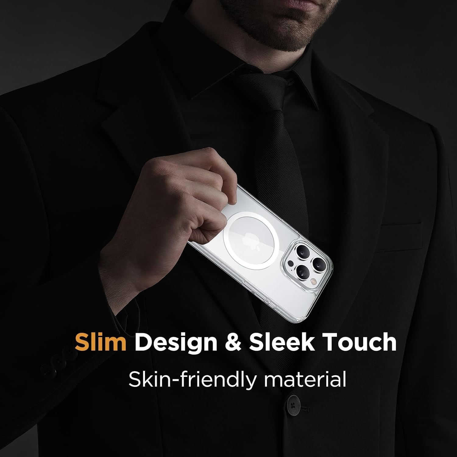 image:imageMiracase for iPhone 16 Pro Max Matte Series Case Magnetic LavenderClear
