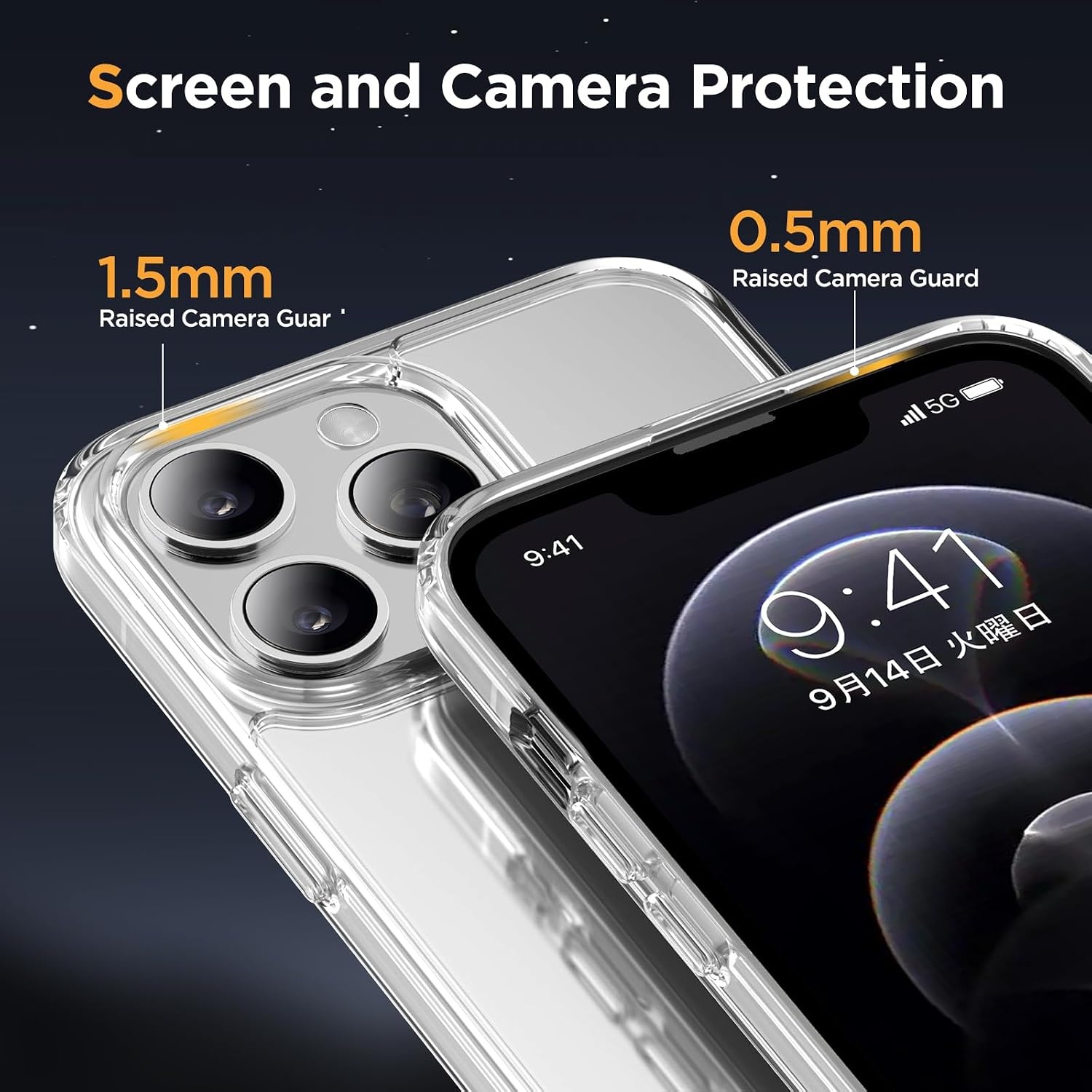 image:imageMiracase for iPhone 16 Pro Max Matte Series Case Magnetic LavenderClear