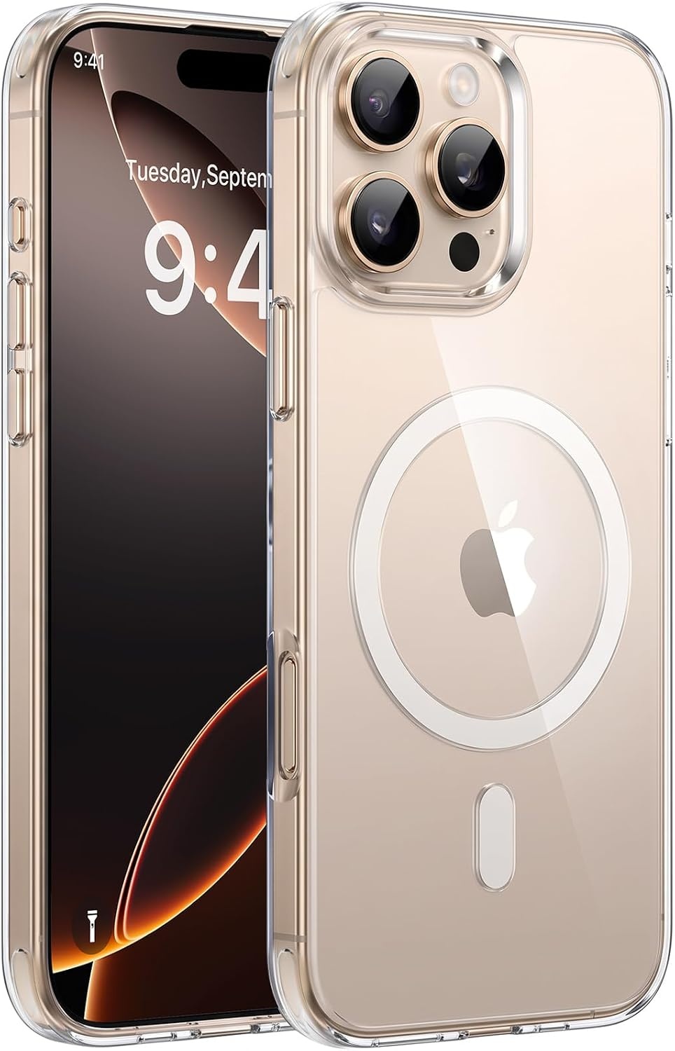 image:imageMiracase for iPhone 16 Pro Max Matte Series Case Magnetic LavenderClear