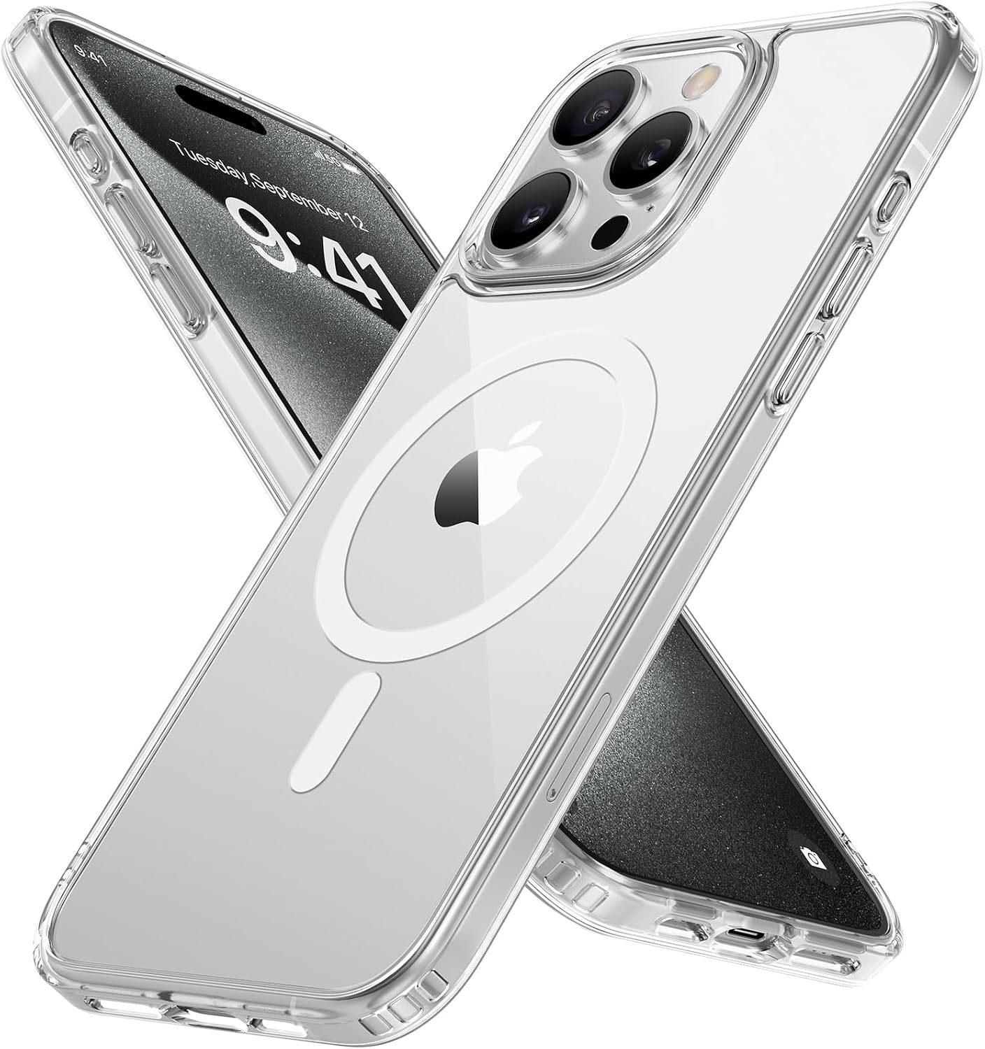 image:imageMiracase for iPhone 16 Pro Max Matte Series Case Magnetic LavenderClear