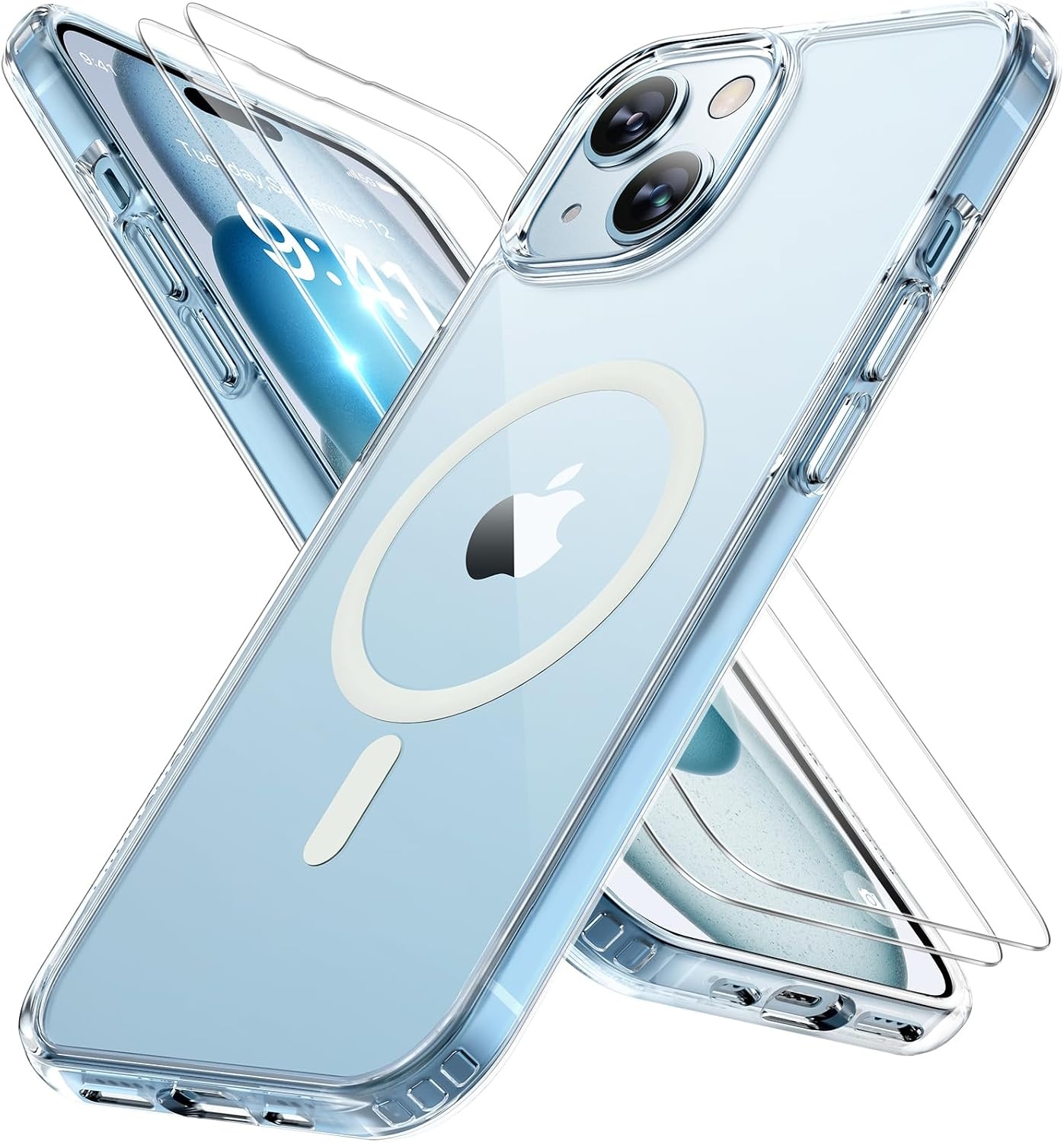 image:imageMiracase for iPhone 16 Pro Max Matte Series Case Magnetic LavenderClear