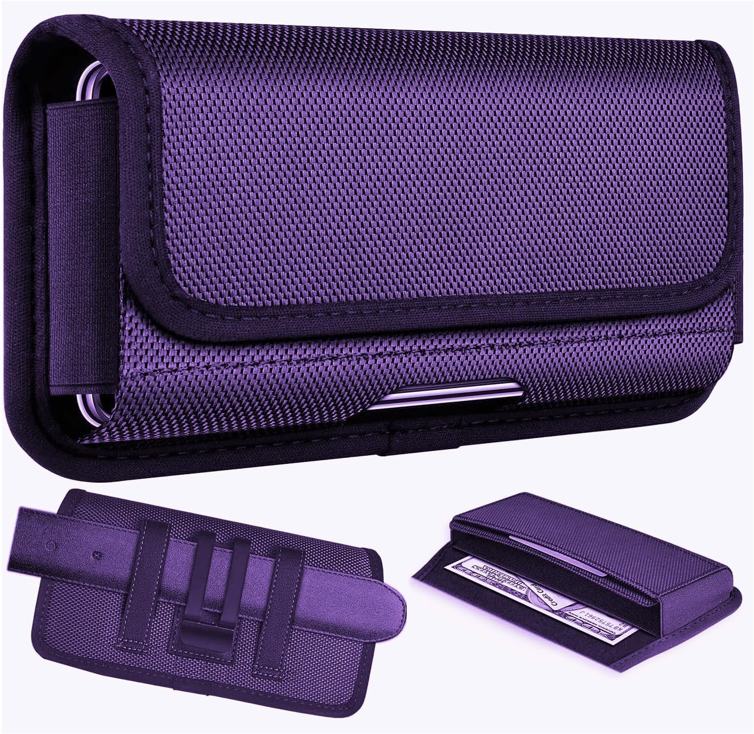image:imageMiracase for iPhone 16 Pro Max Matte Series Case Magnetic LavenderDark Purple