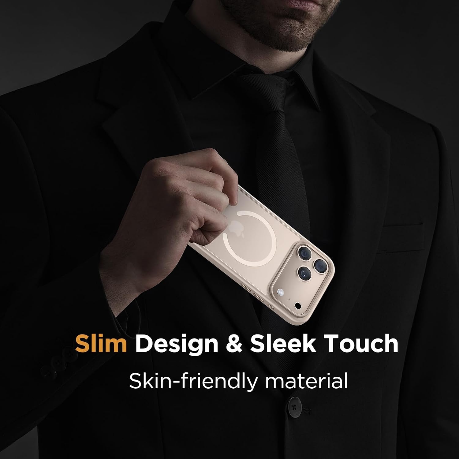 image:imageMiracase for iPhone 16 Pro Max Matte Series Case Magnetic LavenderGold