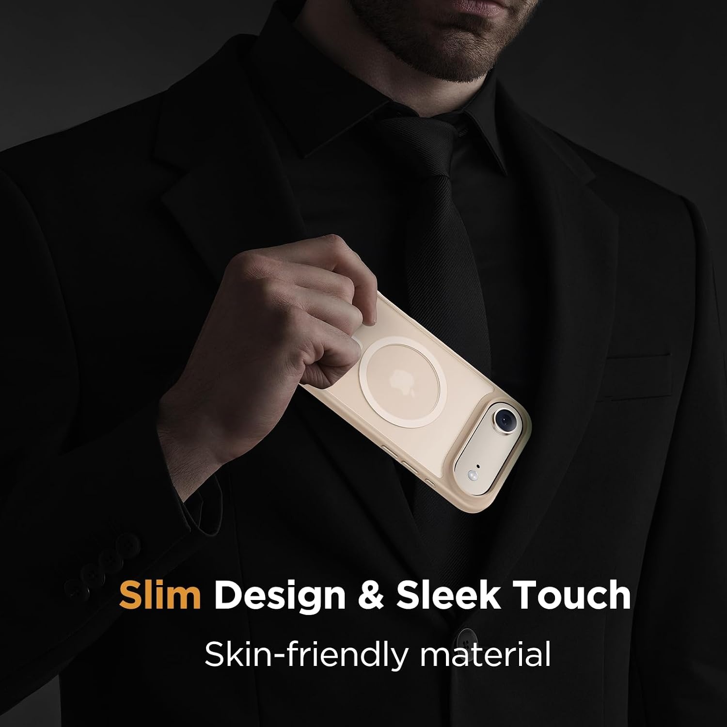 image:imageMiracase for iPhone 16 Pro Max Matte Series Case Magnetic LavenderGold