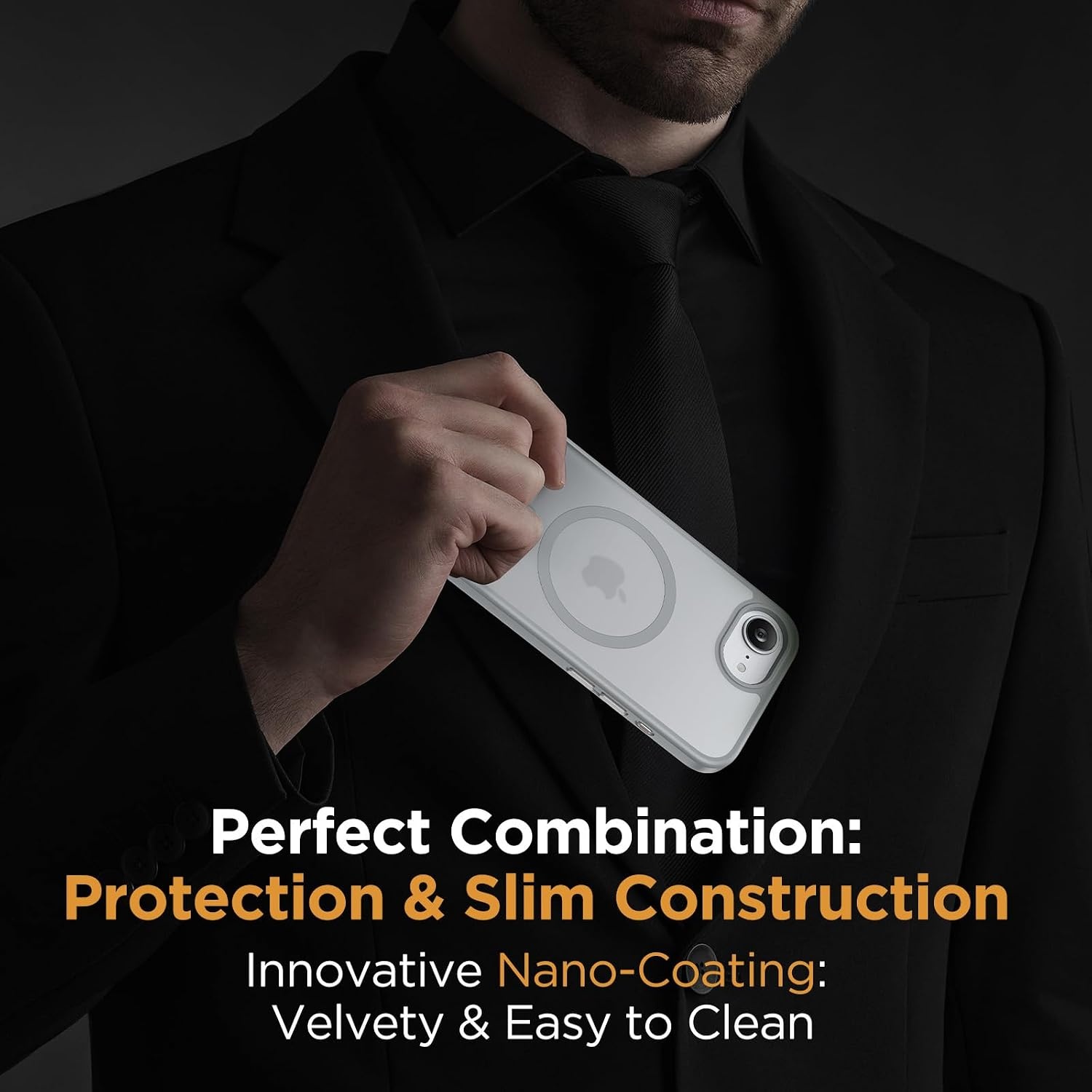 image:imageMiracase for iPhone 16 Pro Max Matte Series Case Magnetic LavenderGray