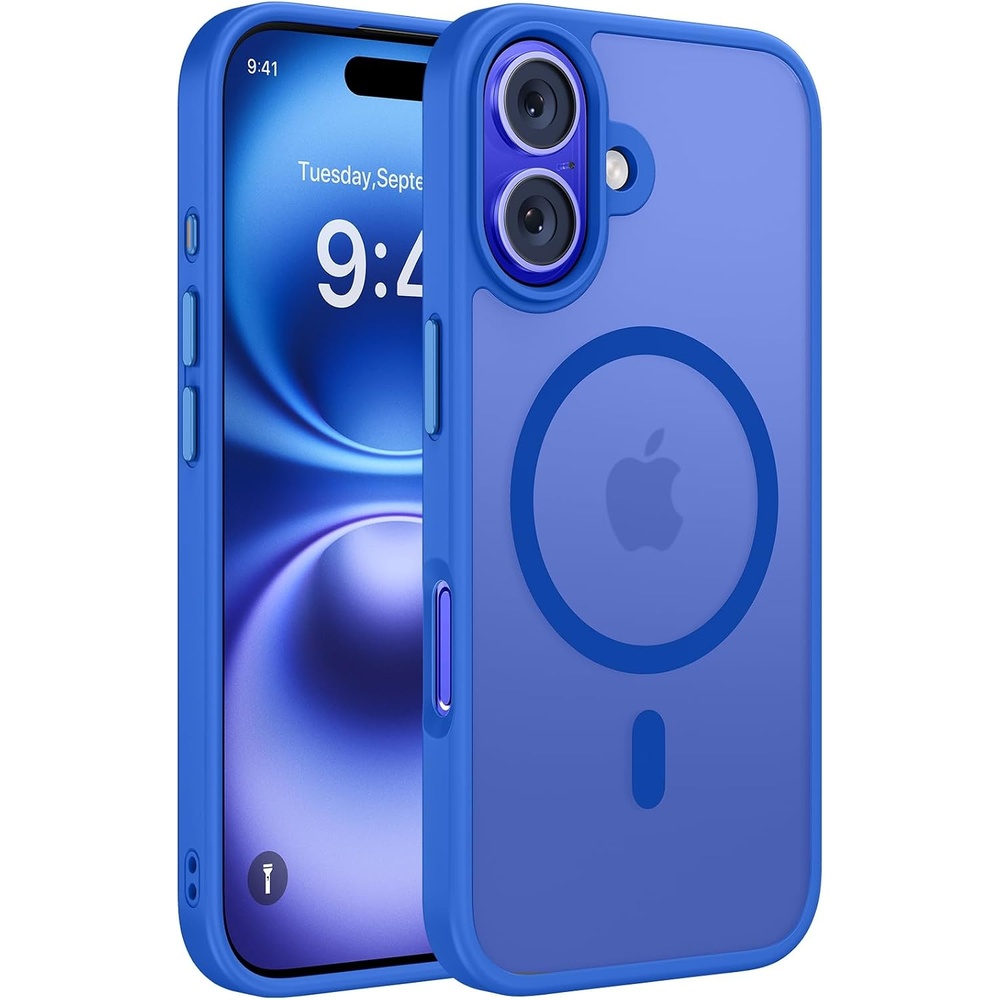 image:imageMiracase for iPhone 16 Pro Max Matte Series Case Magnetic LavenderBlue