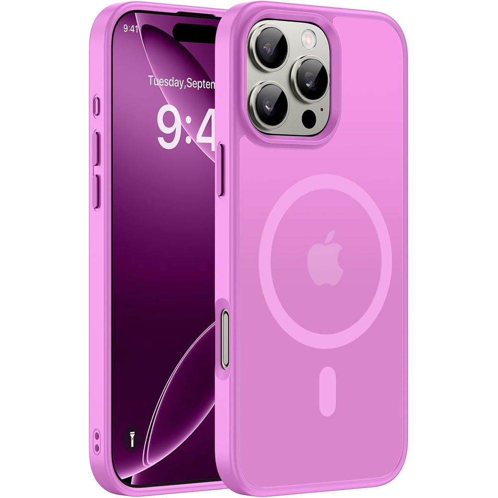 image:imageMiracase for iPhone 16 Pro Max Matte Series Case Magnetic LavenderViolett