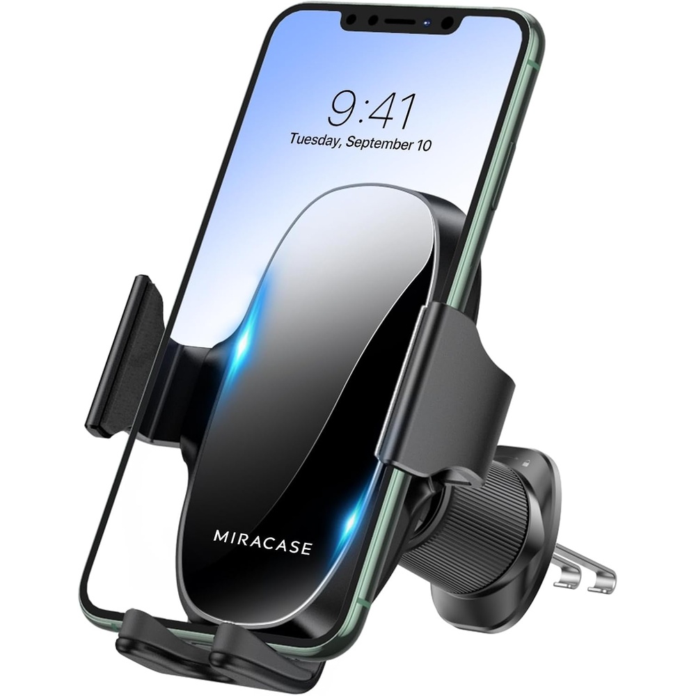 image:imageMiracase Phone Holders for Your Car Dashboard Windshield 65LBS Strongest Suction Universal Long Arm Cell Phone Holder Automobile Cradle for iPhone 18 Pro Max 17 16 15 14 Android Garmin GPSBlack