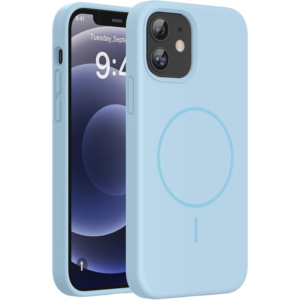 image:imageMiracase Magnetic for iPhone 12 CaseiPhone 12 Pro Case Baby Blue