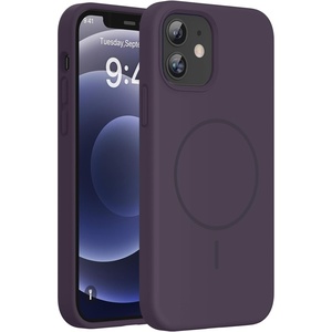 Miracase Magnetic for iPhone 12 Case/iPhone 12 Pro Case, Dark Purple